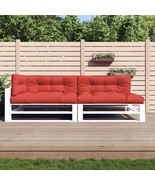  Pallet Cushion Set of 5 Red 100% polyester 47.2 x 15.7 in - $168.49