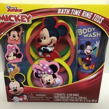 Mickey Mouse Bath Time Ring Toss Game and Body Wash Set - £11.94 GBP