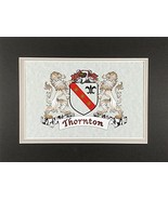 Thornton Irish Coat of Arms Print - Frameable 9&quot; x 12&quot; - $33.29 CAD