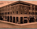 Windsor Hotel Montante Vernon Wa Washington 1911 DB Cartolina J1 - £34.35 GBP