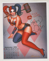 Nathan Szerdy SIGNED DC Comics Batman Art Print ~ Harley Quinn Artist Pr... - £19.90 GBP