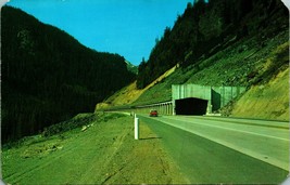 US Highway 10 Snoqualmie Pass Tunnel Washington WA Chrome Postcard - £3.06 GBP