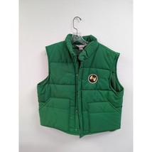Vintage MBA 4X4 Patch Quilted Lined Insulated Work Mechanic Vest Ski USA XL - £31.95 GBP