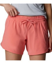 Columbia Womens Activewear Bogata Bay Shorts Color Salmon Size Large - £32.06 GBP
