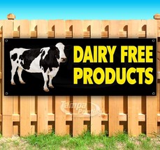 DAIRY FREE PRODUCTS Advertising Vinyl Banner Flag Sign Many Sizes DAIRY - $22.02+