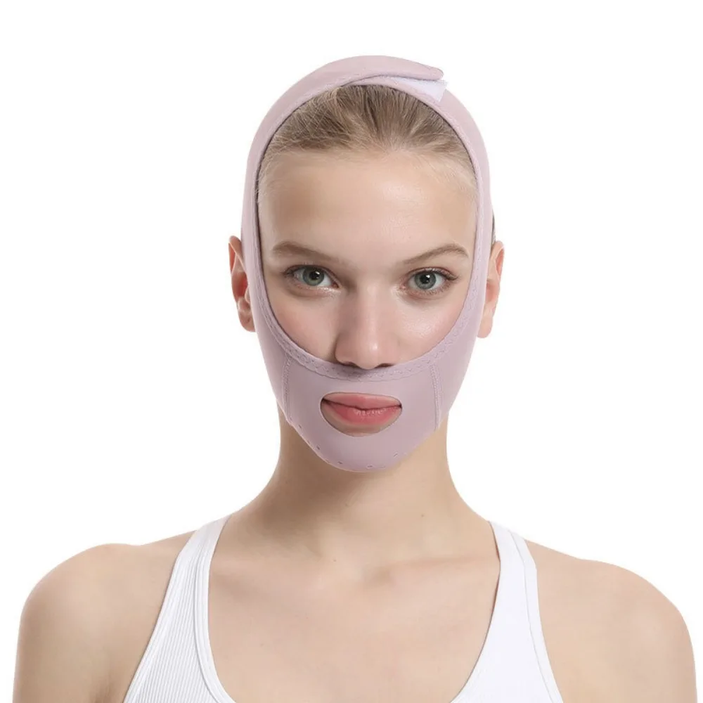 Breathable Face Slimming Band for Women V-Line Face Shaper Chin Cheek Lift Up Be - £19.30 GBP