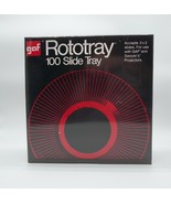 Rototray 100 Slide Tray Gaf Sawyer&#39;s Minolta Projectors For 2x2 Slides N... - £7.45 GBP
