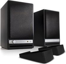 Audioengine HD3 Powered Bluetooth Speakers and DS1 Desktop Speaker Stands, Black - £387.27 GBP