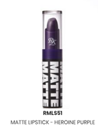 RK BY KISS  MATTE LIPSTICK HEROINE PURPLE COLOR MATTE LIPSTICK RMLS51 - $2.95