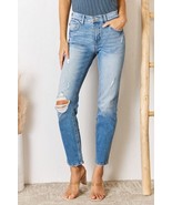Kancan High Rise Distressed Slim Straight Jeans - $90.01 CAD