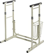 Standing Toilet Safety Rail With Foam Handles From Essential Medical Supply Can - £48.67 GBP