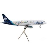 Airbus A320 Commercial Aircraft &quot;Alaska Airlines - Fly With Pride&quot; White... - $2,670.22 MXN