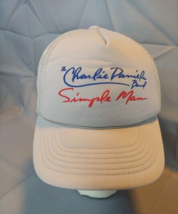 1989 Vintage Charlie Daniels Band Simple Man Hat Cap Mesh Back Snap Back - £58.80 GBP