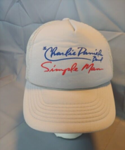 1989 Vintage Charlie Daniels Band Simple Man Hat Cap Mesh Back Snap Back - £59.17 GBP