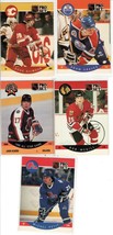 Pro Set Hockey Card Set Of 5 As Shown In Pictures 1990 - $3.99