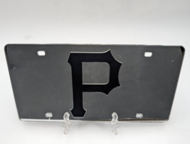 Pittsburgh Pirates MLB Mirrored Novelty License Plate P Logo Rico Indust... - £9.88 GBP