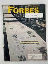 VTG Forbes Magazine October 1 1969 The Newspaper Industry Going Modern &amp; Public - £22.73 GBP