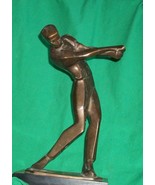 VTG SPI SAN PACIFIC INTERNATIONAL BRONZE GOLFER GOLF GOLFING STATUE ART ... - $69.70