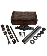 Vintage F. Armstrong Bridgeport CT No.2 Stock Pipe Threader Die Set Orig... - $40.20 CAD