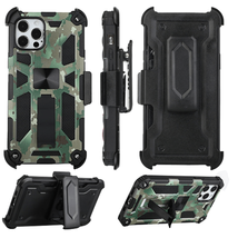 Machine Design 3in1 Combo Holster Clip Case GREEN For iPhone 13 - £6.84 GBP