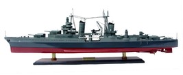 USS INDIANAPOLIS (CL/ CA-35) – Handcrafted War Ship Display Model 37&quot; - $550.00