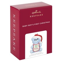 Hallmark Keepsake 2021 Ornament - Baby Boy&#39;s First Christmas - New - £7.49 GBP