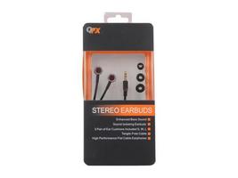 QFX Wood H-101 3.5mm Connector Wood Stereo Earbuds - $9.95
