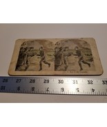 Back To His Comrades Stereoview Card Military Uniform Soldiers #22 Home ... - $32.57 CAD