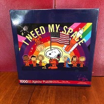 Snoopy 1000pc Jigsaw Puzzle- I Need My Space- New, Sealed - $17.82