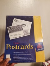 Avery 5389 Laser Postcards 100 cards 2 cards/sheet 4&quot; X 6&quot; - $323.42 MXN