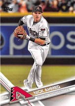 2017 Topps #562 Nick Ahmed NM-MT Diamondbacks - $1.67