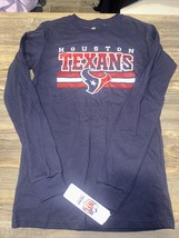 Youth Houston Texans Long Sleeve T-Shirt Size XS (4/5) Navy. NWT. M - £10.24 GBP