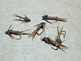 2022, Copper Flashback John Nymph ,Size 14,Sold Per 6, Good Fly!! - £5.73 GBP