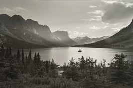 Tom Adams Photography Wild Goose Island Glacier National Park Photo Art 20x24 - £43.62 GBP