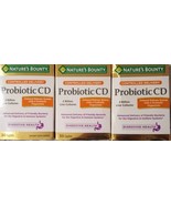 3 NATURE&#39;S BOUNTY PROBIOTIC CD CONTROLLED DELIVERY DIGESTIVE IMMUNE 30 X... - $33.53 CAD