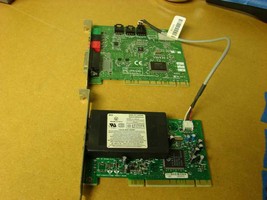 Gateway 6001260 pci modem and 6001502 sound card CT5803 w/cable - $18.81