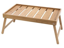 Durable bamboo tray, Wooden coffee table, Breakfast table tray, Laptop stand - £72.16 GBP