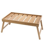 Durable bamboo tray, Wooden coffee table, Breakfast table tray, Laptop s... - £70.77 GBP