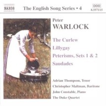 Warlock, Peter : Warlock: The Curlew / Lillygay / Peteris CD Pre-Owned - £11.42 GBP