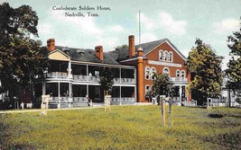 Confederate Soldiers Home Nashville Tennessee 1910c postcard - £6.16 GBP