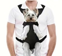 1pc Adjustable Pet Backpack For Medium Sized Dogs Black BNWOT - $21.03
