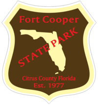 Fort Cooper Florida State Park Sticker R6727 YOU CHOOSE SIZE - $1.45+