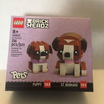 NEW Official Lego Pets St. Bernard Brickheadz Set #40543 - 236 pcs - £18.88 GBP