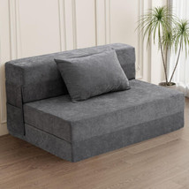 HOMFINE Folding Sofa Bed - Convertible Sleeper Chair with Pillow, - $834.05 CAD