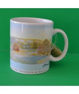 Glassware-Claude Monet Coffee Cup /Grainstacks/ Art Institute of Chicago... - $19.00