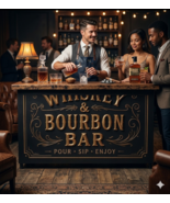 BOURBON &amp; WHISKEY BAR PORTABLE BAR  EVENTS CATERING BAR BARTENDER BAR BR... - $1,069.20