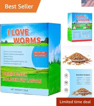 100% Natural Dried Black Soldier Fly Larvae for Healthy Chickens &amp; Small... - $63.50