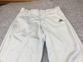 Adidas Aeroready Baseball Pants Men&#39;s Gray Long Medium  Loose - £17.12 GBP