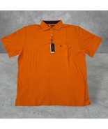 Mens large turtleson Beachcomber polo color sunset orange - $1,419.63 MXN