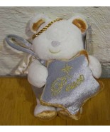 First &amp; Main PEACE ANGEL TEDDY BEAR Stuffed Animal NEW - $285.80 MXN